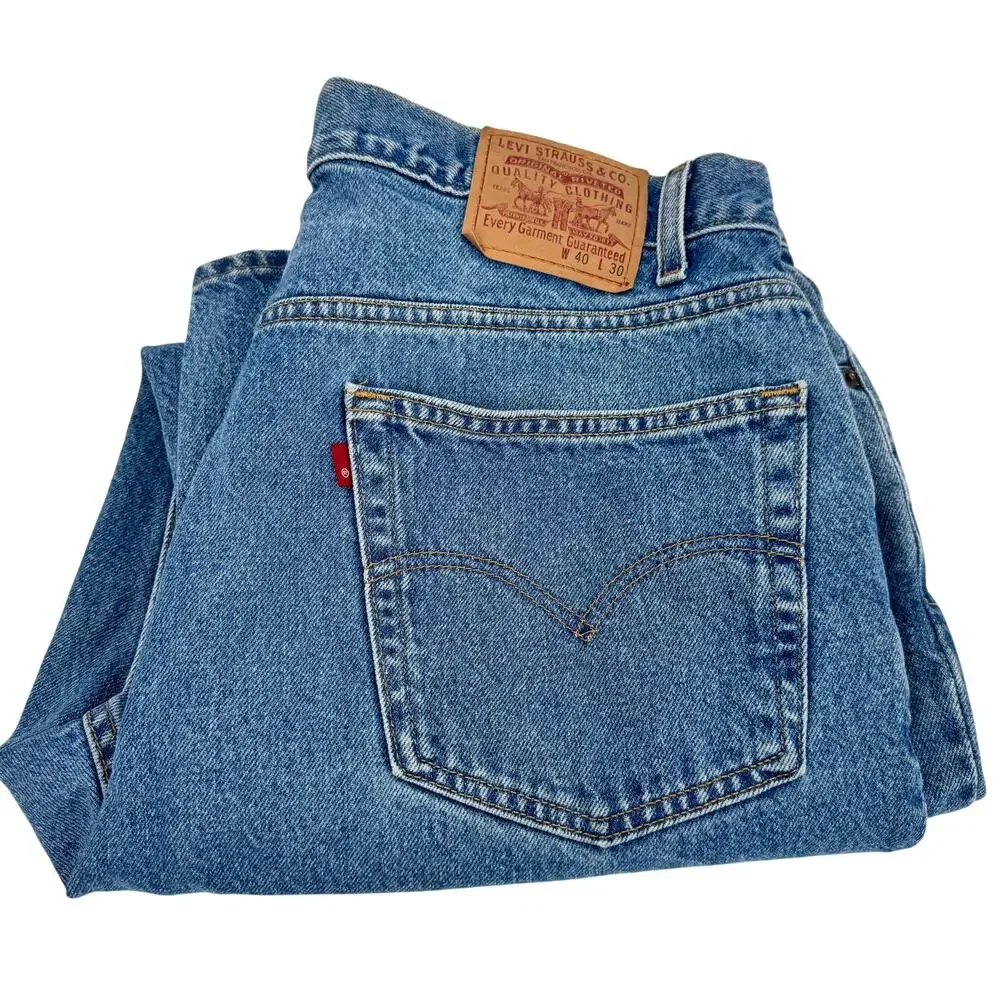 Levi's‎ Jeans Mens 40x30 (39x29 ACTUAL) Relaxed Fit Straight Leg Denim Vintage